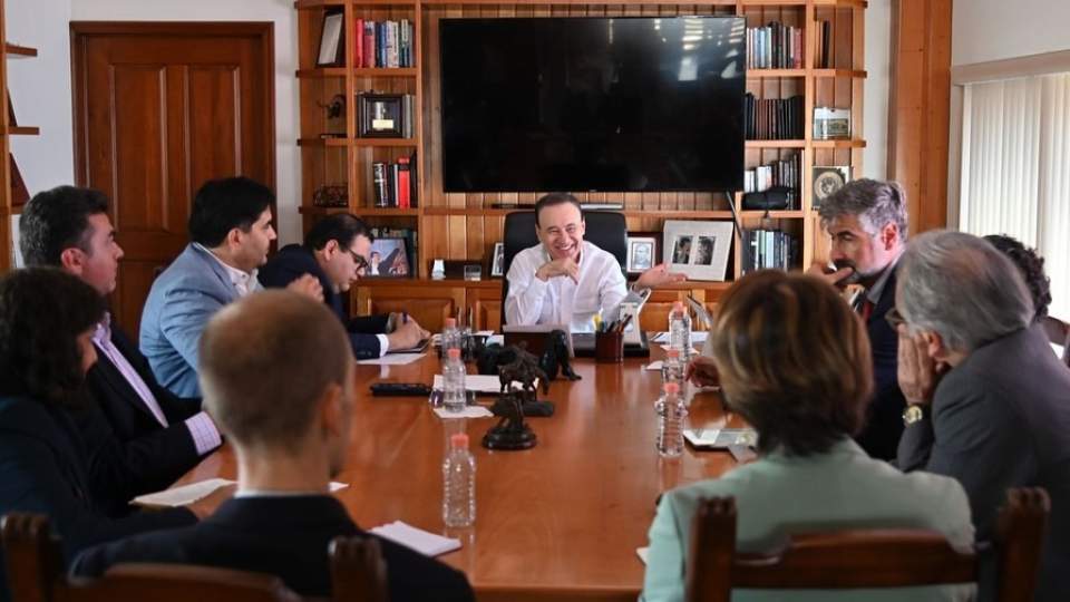 Reunión con representantes del Banco Mundial y el Puerto de Amberes